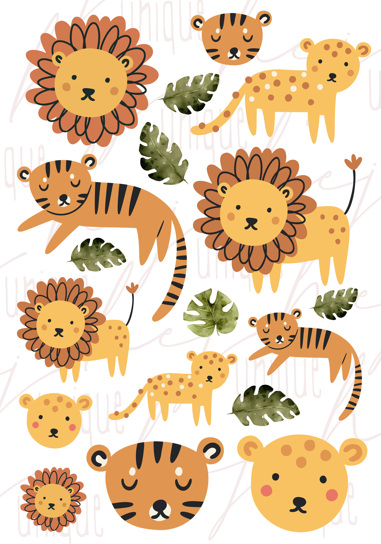 Rub-On Bogen "wild one" A5