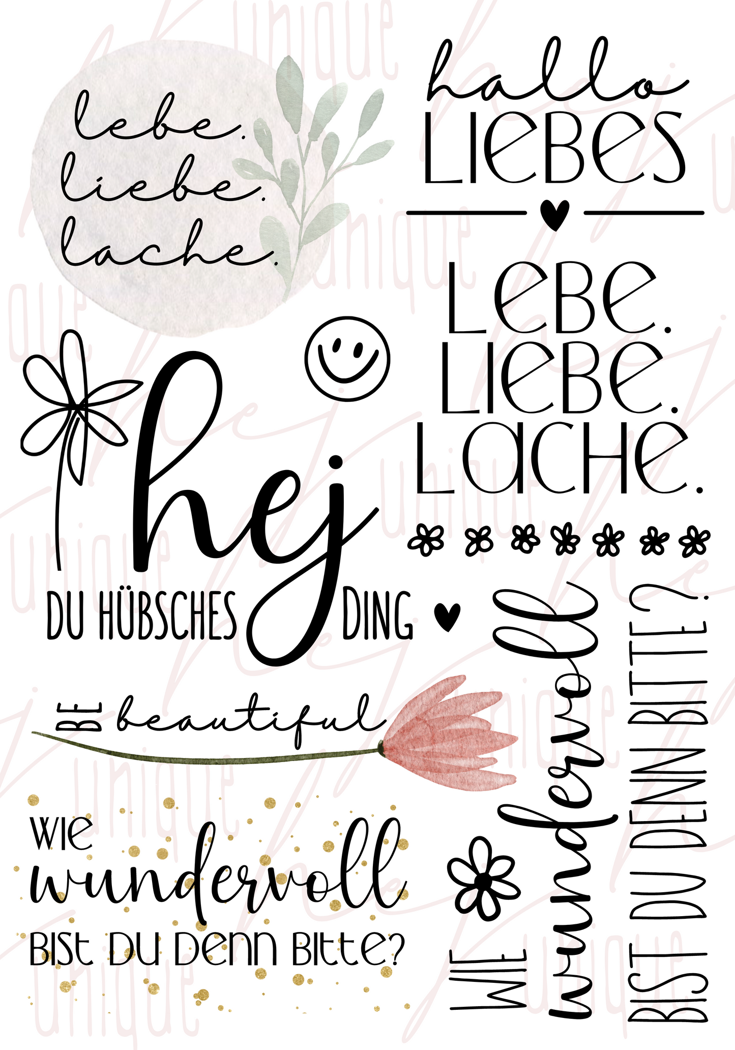 Rub On Aufkleber Wundervoll A5 Warum du unsere Rub-Ons lieben wirst: ✔ Randloser Premium-Look ✔ Besondere Haptik ✔ Präzise Platzierung dank transparenter Trägerfolie ✔ Wasser- und kratzfest // Hitze- und UV-beständig ✔ Starke Haftung auf Glas, Keramik, Holz, Raysin u.v.m. ✔ Langlebig und hochwertig verarbeitet ✔ Auch gewerblich nutzbar – keine zusätzliche Lizenz nötig