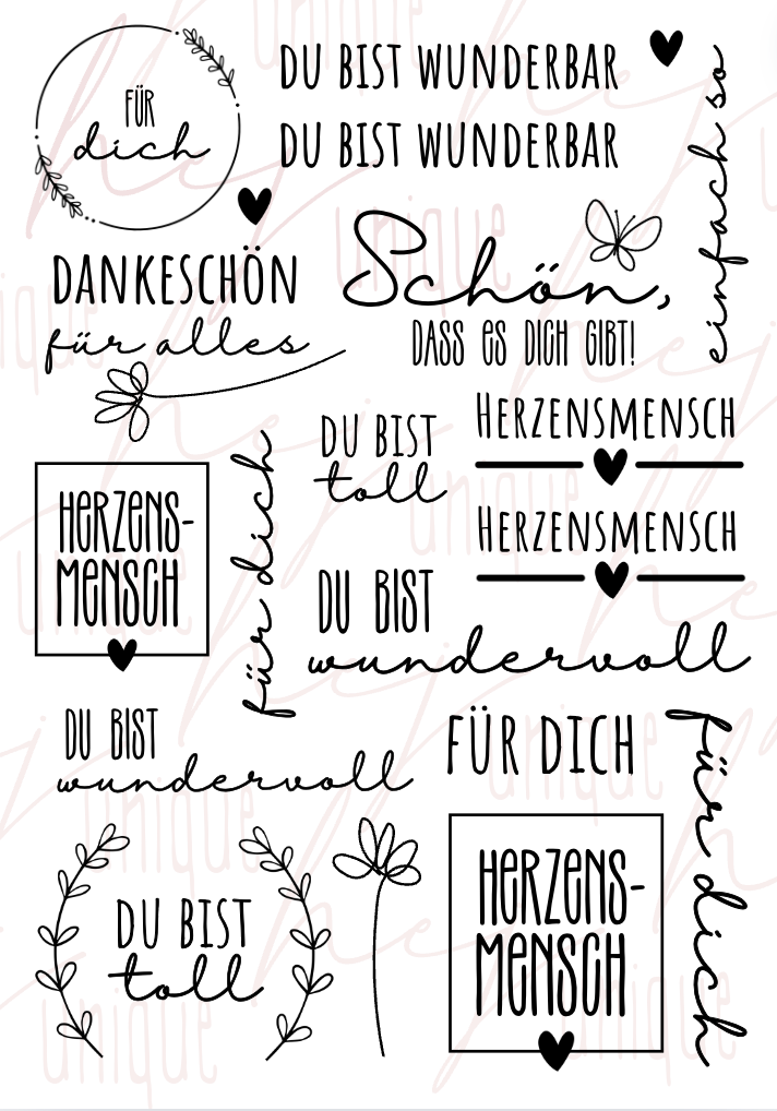 Rub On Aufkleber Herzensmensch A5 Warum du unsere Rub-Ons lieben wirst: ✔ Randloser Premium-Look ✔ Besondere Haptik ✔ Präzise Platzierung dank transparenter Trägerfolie ✔ Wasser- und kratzfest // Hitze- und UV-beständig ✔ Starke Haftung auf Glas, Keramik, Holz, Raysin u.v.m. ✔ Langlebig und hochwertig verarbeitet ✔ Auch gewerblich nutzbar – keine zusätzliche Lizenz nötig