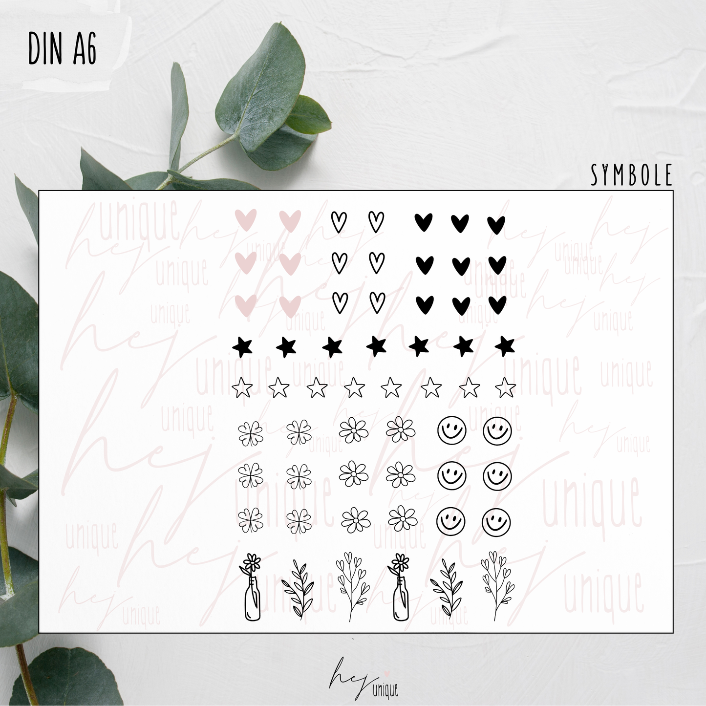 Kerzenfolie für Baumkerzen *Wünsche*