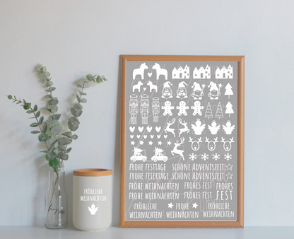 Rub On Aufkleber kleine Motive weiss A5 Warum du unsere Rub-Ons lieben wirst:  ✔ Randloser Premium-Look   ✔ Besondere Haptik   ✔ Präzise Platzierung dank transparenter Trägerfolie  ✔ Wasser- und kratzfest // Hitze- und UV-beständig   ✔ Starke Haftung auf Glas, Keramik, Holz, Raysin u.v.m.  ✔ Langlebig und hochwertig verarbeitet  ✔ Auch gewerblich nutzbar – keine zusätzliche Lizenz nötig