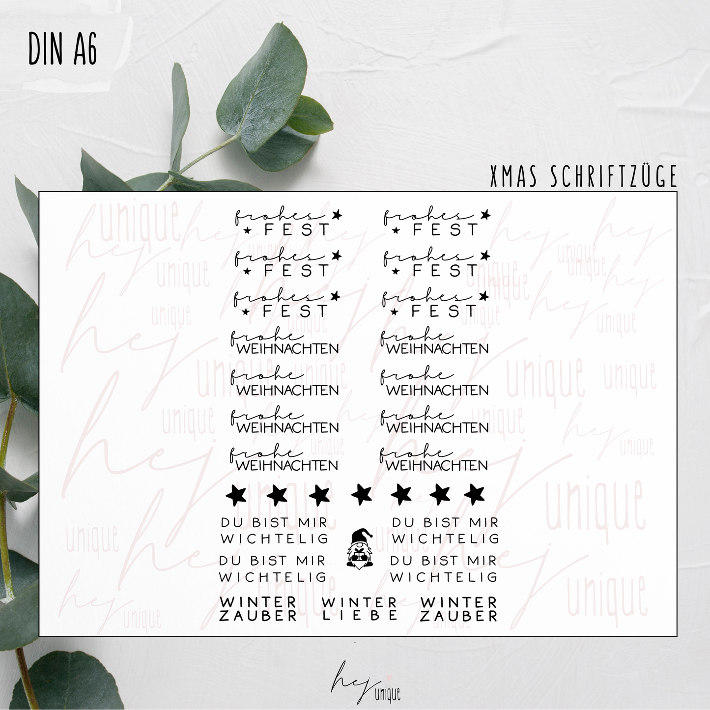 Kerzenfolie für Baumkerzen *Xmas*