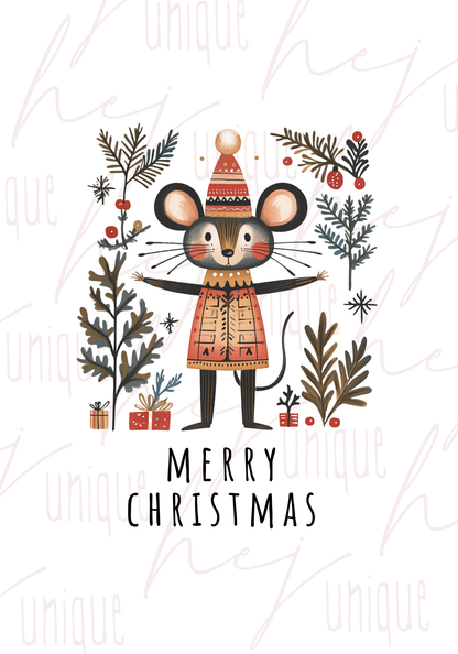 Rub On Aufkleber Folk Art Skandi Maus A6 Warum du unsere Rub-Ons lieben wirst:  ✔ Randloser Premium-Look   ✔ Besondere Haptik   ✔ Präzise Platzierung dank transparenter Trägerfolie  ✔ Wasser- und kratzfest // Hitze- und UV-beständig   ✔ Starke Haftung auf Glas, Keramik, Holz, Raysin u.v.m.  ✔ Langlebig und hochwertig verarbeitet  ✔ Auch gewerblich nutzbar – keine zusätzliche Lizenz nötig