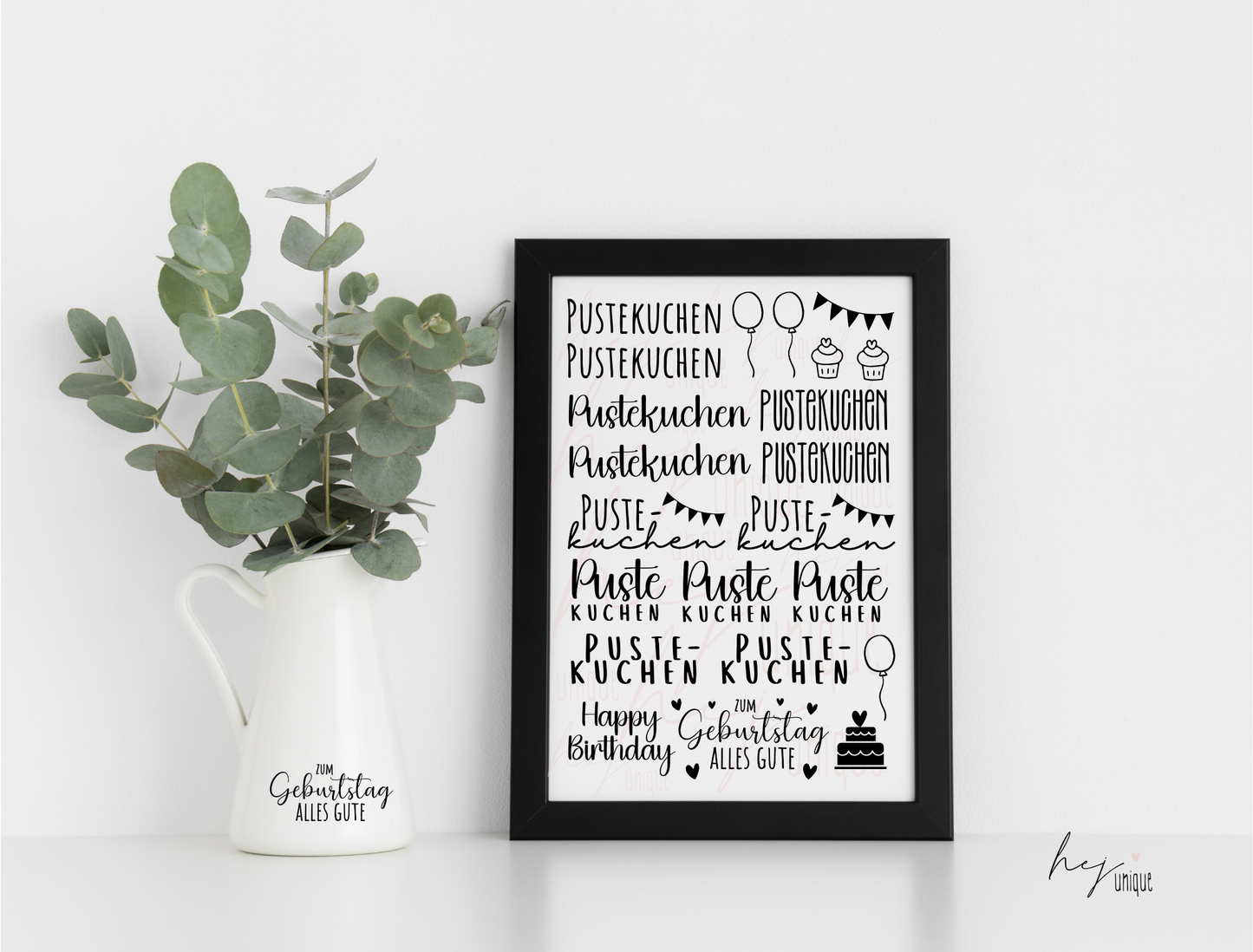 Rub-On Bogen "Pustekuchen" A5