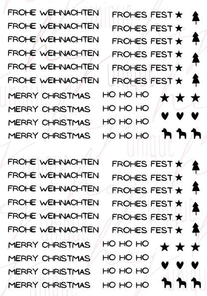 Rub On Aufkleber XMas Wünsche Mini zb für Kugelschreiber Warum du unsere Rub-Ons lieben wirst:  ✔ Randloser Premium-Look   ✔ Besondere Haptik   ✔ Präzise Platzierung dank transparenter Trägerfolie  ✔ Wasser- und kratzfest // Hitze- und UV-beständig   ✔ Starke Haftung auf Glas, Keramik, Holz, Raysin u.v.m.  ✔ Langlebig und hochwertig verarbeitet  ✔ Auch gewerblich nutzbar – keine zusätzliche Lizenz nötig