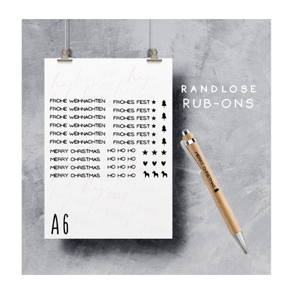 Rub On Aufkleber XMas Wünsche Mini zb für Kugelschreiber Warum du unsere Rub-Ons lieben wirst:  ✔ Randloser Premium-Look   ✔ Besondere Haptik   ✔ Präzise Platzierung dank transparenter Trägerfolie  ✔ Wasser- und kratzfest // Hitze- und UV-beständig   ✔ Starke Haftung auf Glas, Keramik, Holz, Raysin u.v.m.  ✔ Langlebig und hochwertig verarbeitet  ✔ Auch gewerblich nutzbar – keine zusätzliche Lizenz nötig