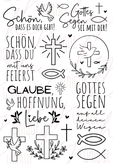 Rub On Aufkleber Glaube Taufe Kommunion Konfirmation Warum du unsere Rub-Ons lieben wirst:  ✔ Randloser Premium-Look   ✔ Besondere Haptik   ✔ Präzise Platzierung dank transparenter Trägerfolie  ✔ Wasser- und kratzfest // Hitze- und UV-beständig   ✔ Starke Haftung auf Glas, Keramik, Holz, Raysin u.v.m.  ✔ Langlebig und hochwertig verarbeitet  ✔ Auch gewerblich nutzbar – keine zusätzliche Lizenz nötig