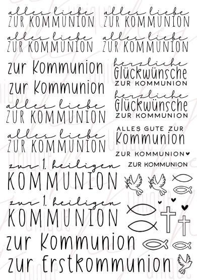 Rub On Aufkleber "Kommunion 3" A5 Warum du unsere Rub-Ons lieben wirst:  ✔ Randloser Premium-Look   ✔ Besondere Haptik   ✔ Präzise Platzierung dank transparenter Trägerfolie  ✔ Wasser- und kratzfest // Hitze- und UV-beständig   ✔ Starke Haftung auf Glas, Keramik, Holz, Raysin u.v.m.  ✔ Langlebig und hochwertig verarbeitet  ✔ Auch gewerblich nutzbar – keine zusätzliche Lizenz nötig
