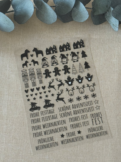 Rub On Aufkleber kleine Motive A5 Warum du unsere Rub-Ons lieben wirst:  ✔ Randloser Premium-Look   ✔ Besondere Haptik   ✔ Präzise Platzierung dank transparenter Trägerfolie  ✔ Wasser- und kratzfest // Hitze- und UV-beständig   ✔ Starke Haftung auf Glas, Keramik, Holz, Raysin u.v.m.  ✔ Langlebig und hochwertig verarbeitet  ✔ Auch gewerblich nutzbar – keine zusätzliche Lizenz nötig