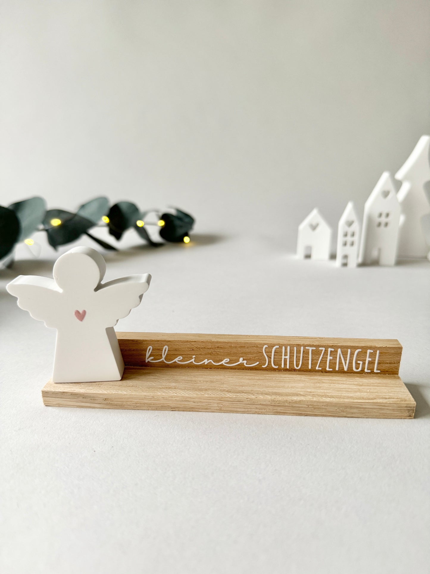 Rub-On Bogen "Schutzengel" weiss