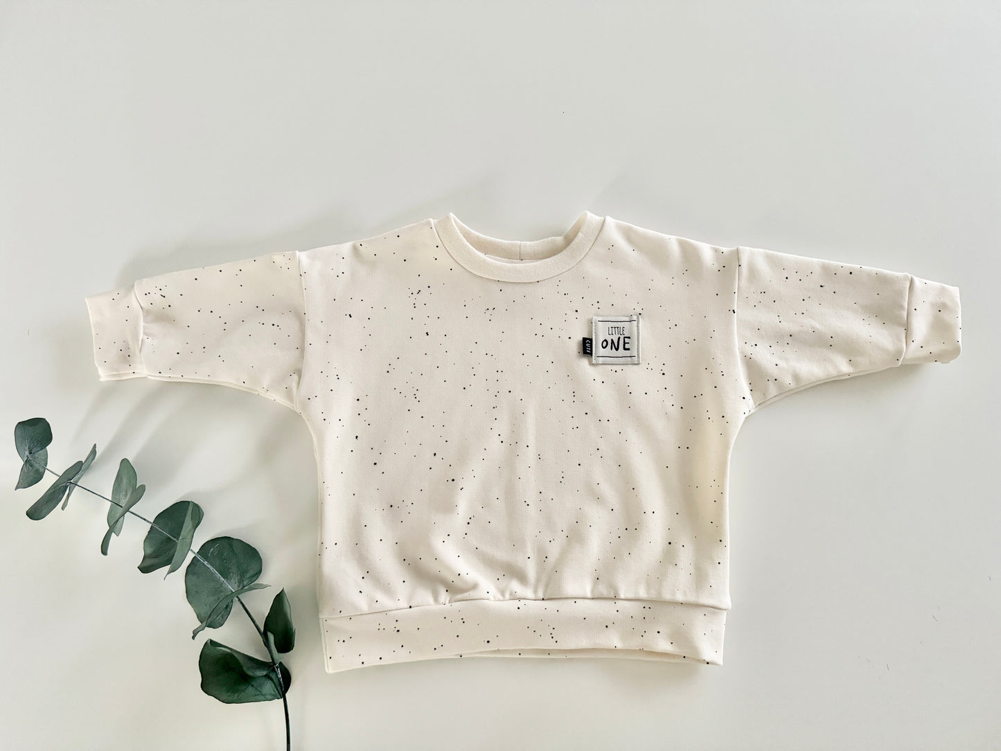 Oversize Pullover *lovelydots*  | Bio-Baumwolle | Unikat | Gr. 68