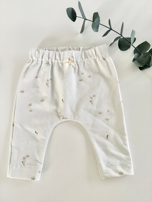 Babyhose *tinyflowers* | Jogging Pants | Unikat | Bio-Baumwolle | Gr. 56