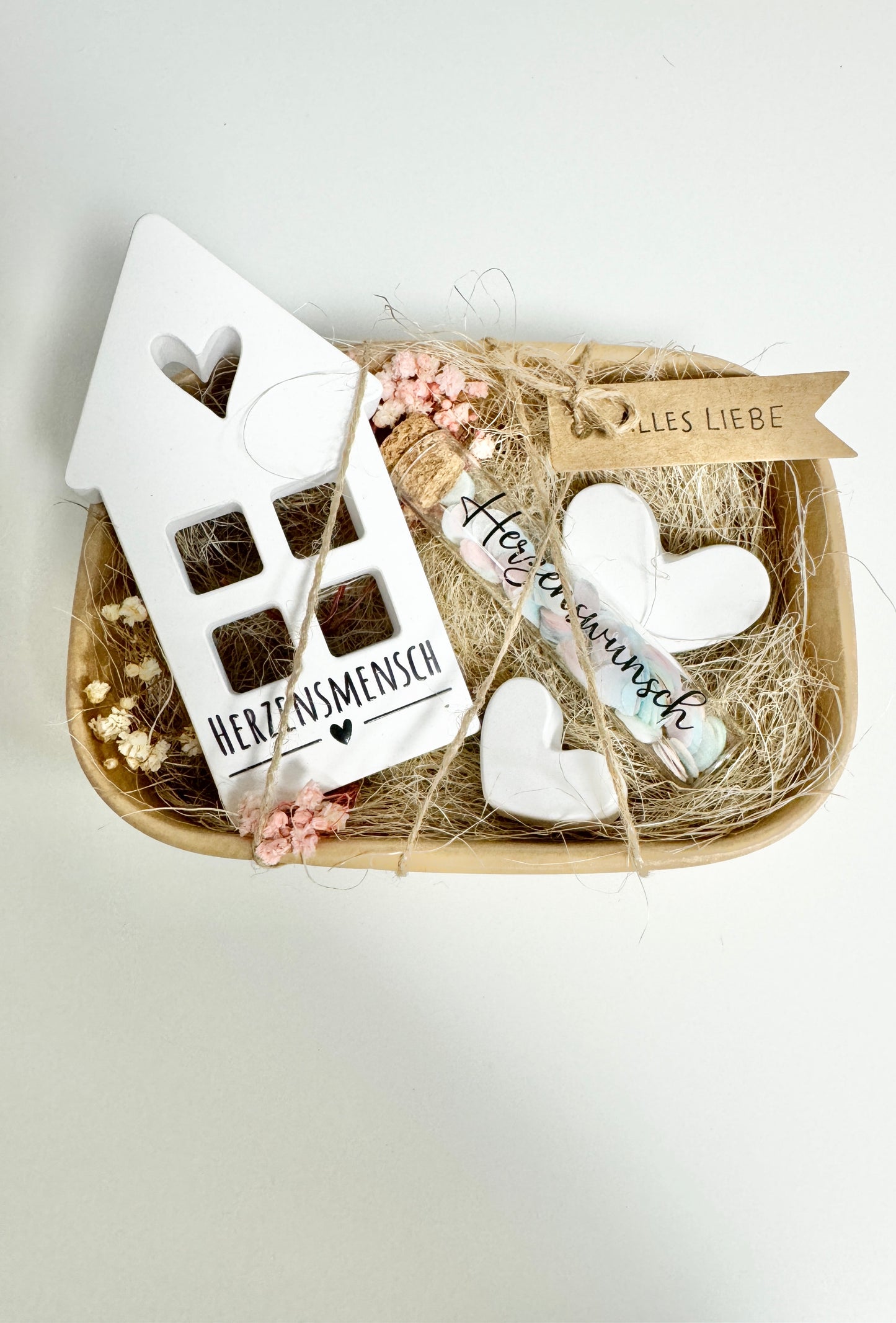 Rub-On Bogen "Herzensmensch" A5