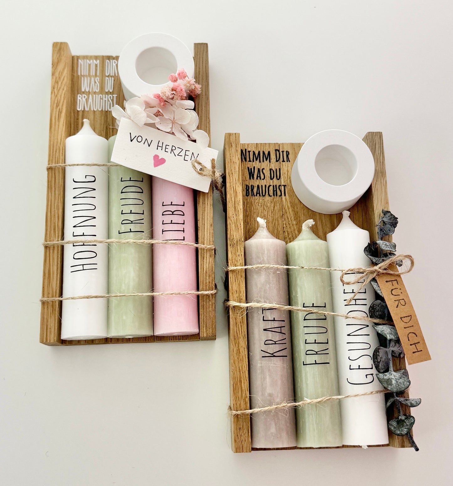 Rub-On Bogen "Nimm dir was du brauchst"