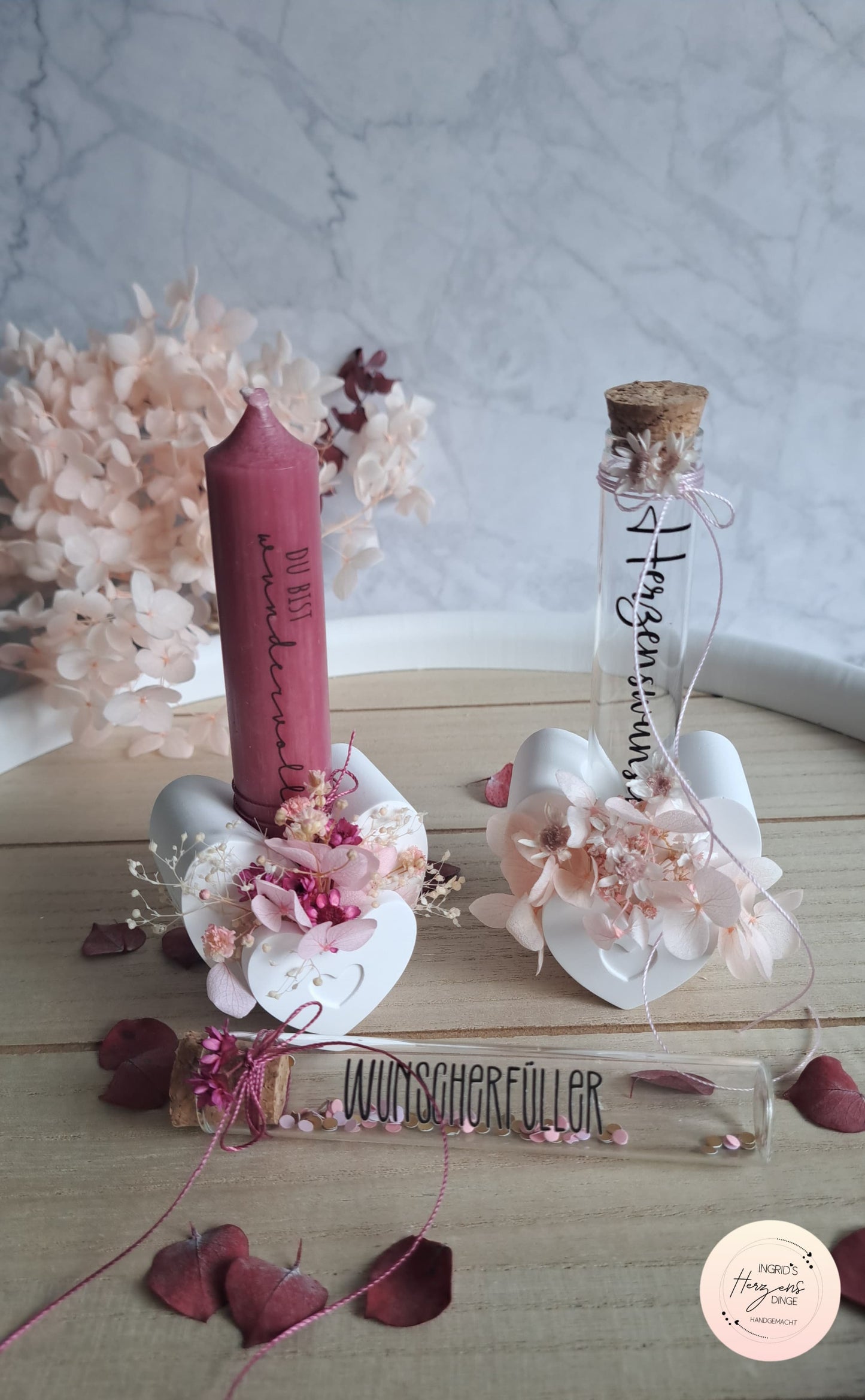 Rub-On Bogen „Wunscherfüller“