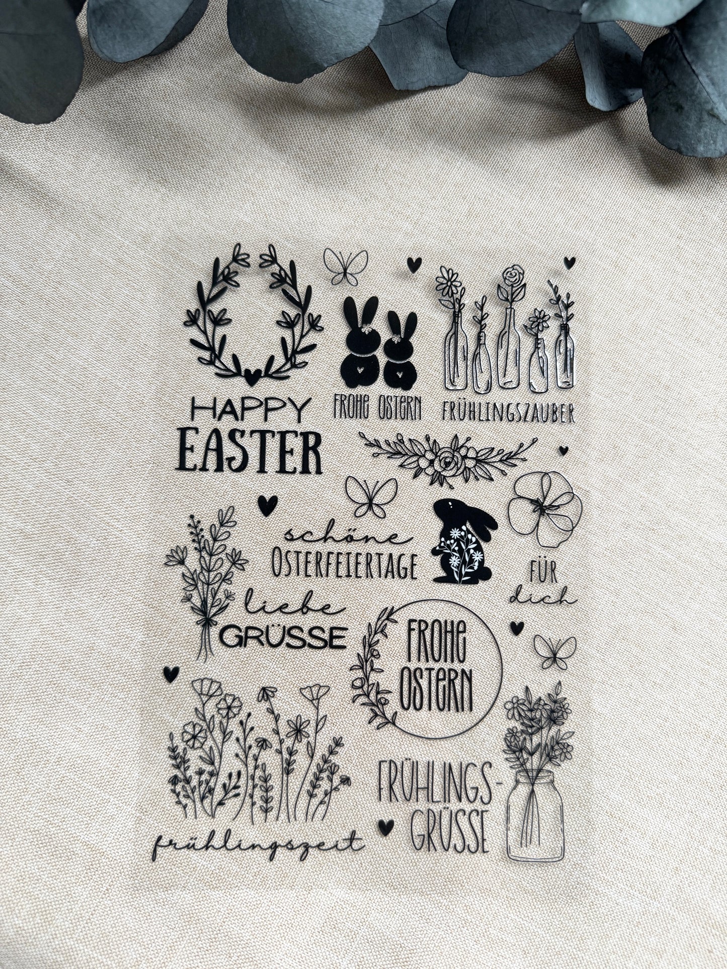 Rub-On Bogen „Frühling_Ostern"